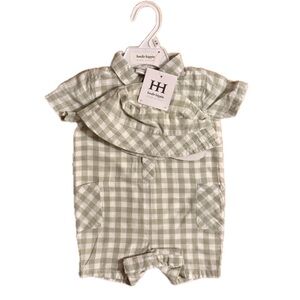 Haute Hippie Baby Boy 1 Piece Outfit W/Matching Hat